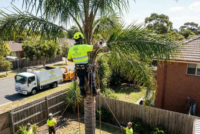Palm tree removal
