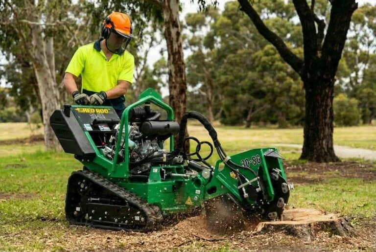 How Deep Does Stump Grinding Go? A Melbourne Homeowner’s Guide